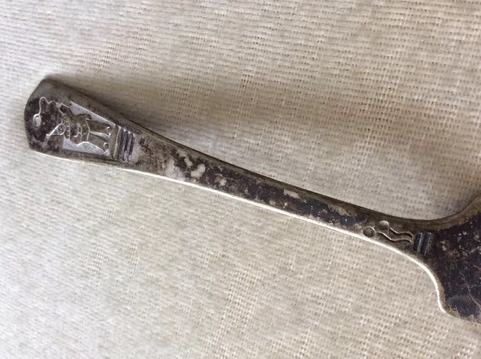 Vintage Child Fork with Clown