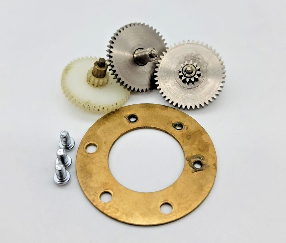 Olympus Microscope BX40 3 Gear Focus Assembly