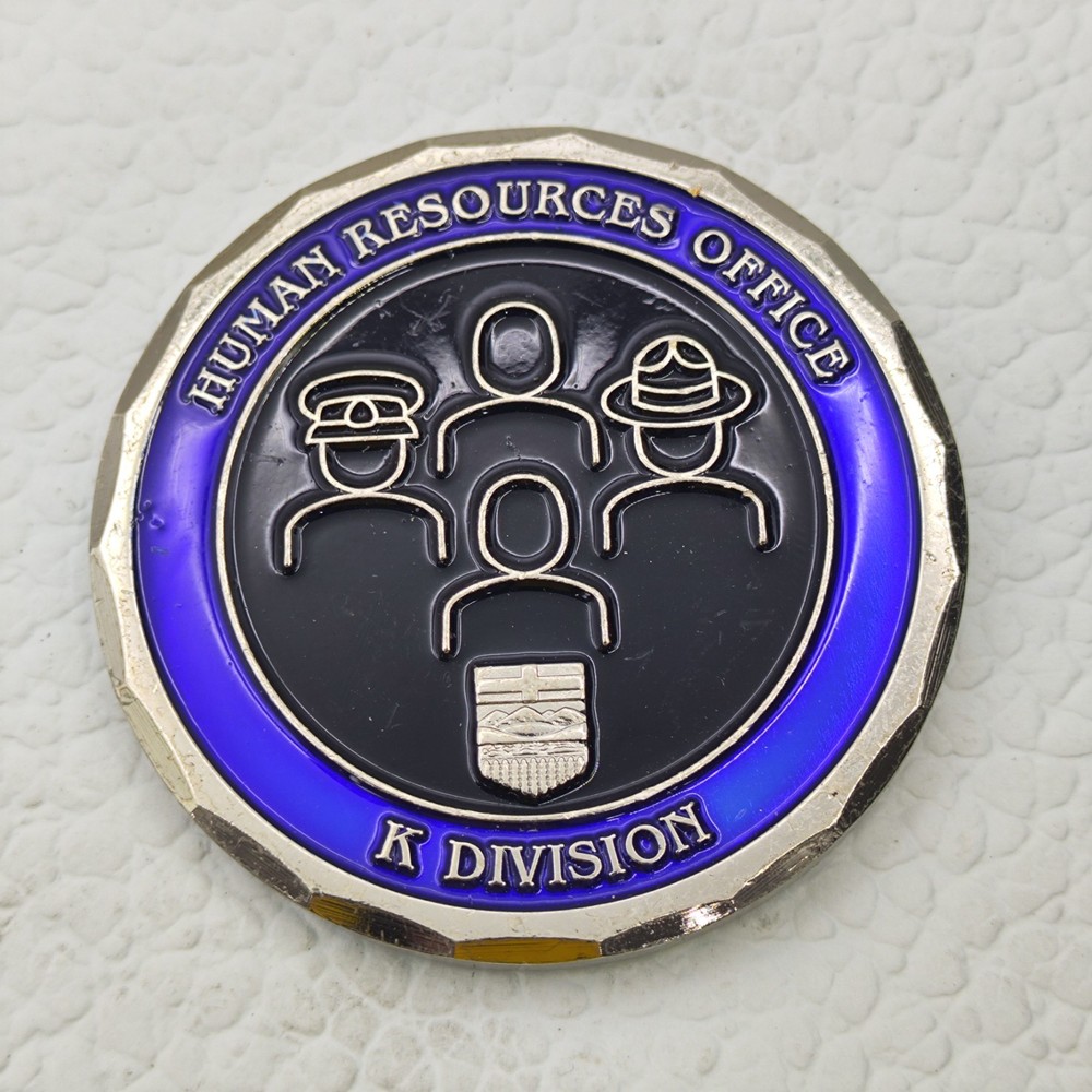 RCMP K Division Human Resources Office Challenge Coin