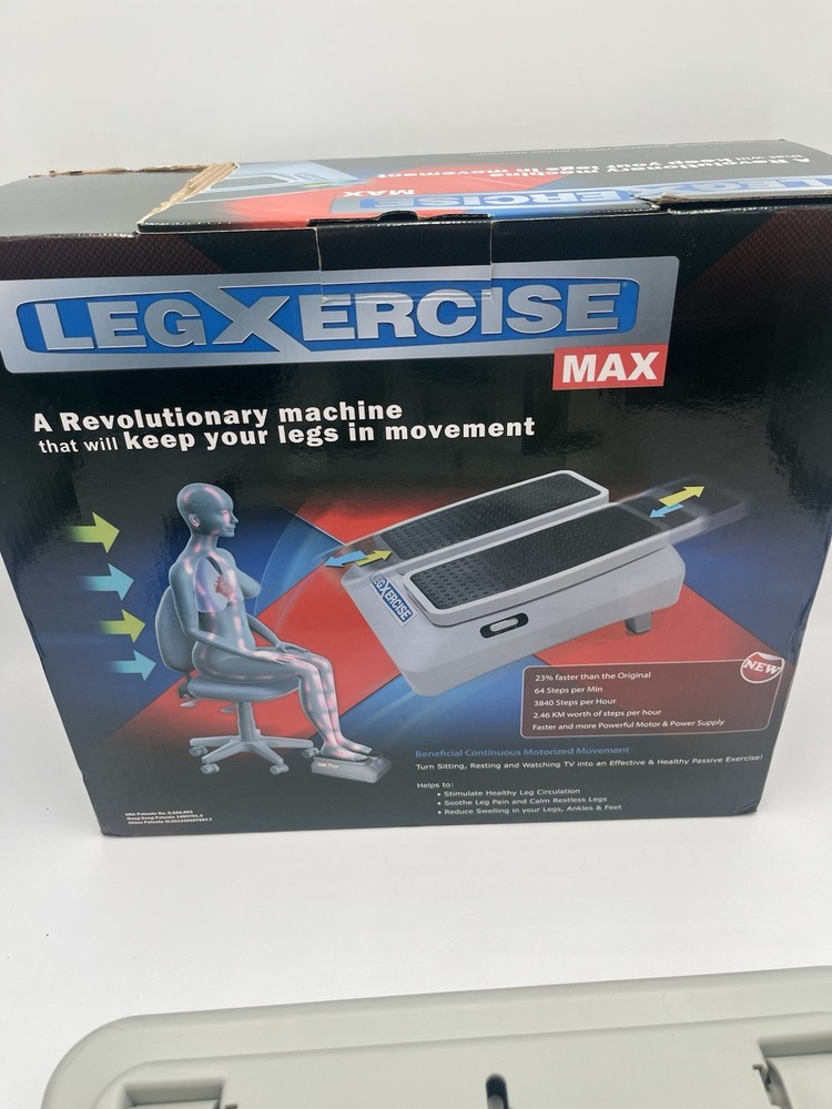 LegXercise MAX LEGX-011 Motorized Leg Activator Exercise Machine (TESTED)