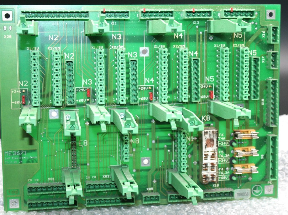 One Mosca ME3671 Board for Strapping Machine ME 3671