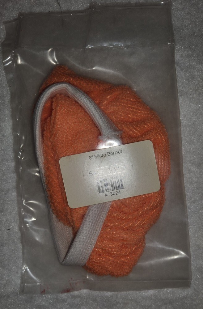 6" Microfiber Bonnet (pair)