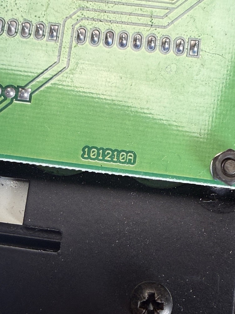 martin mac 250 front display panel