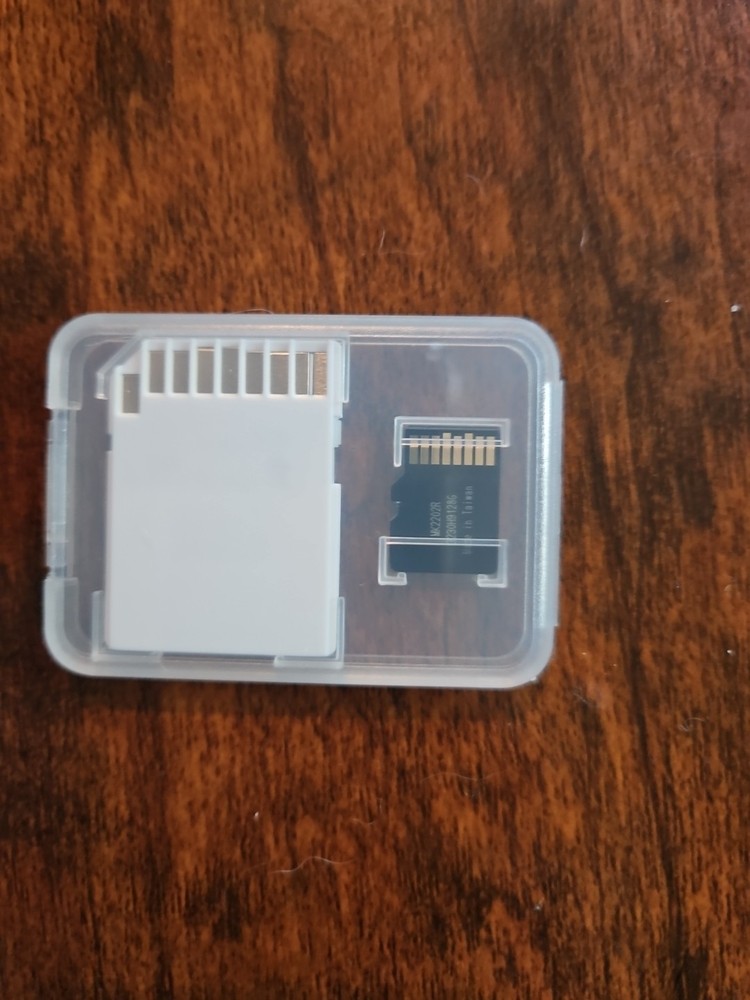 Gigastone Gaming Plus 128GB MicroSD Memory Card & adapter In Case