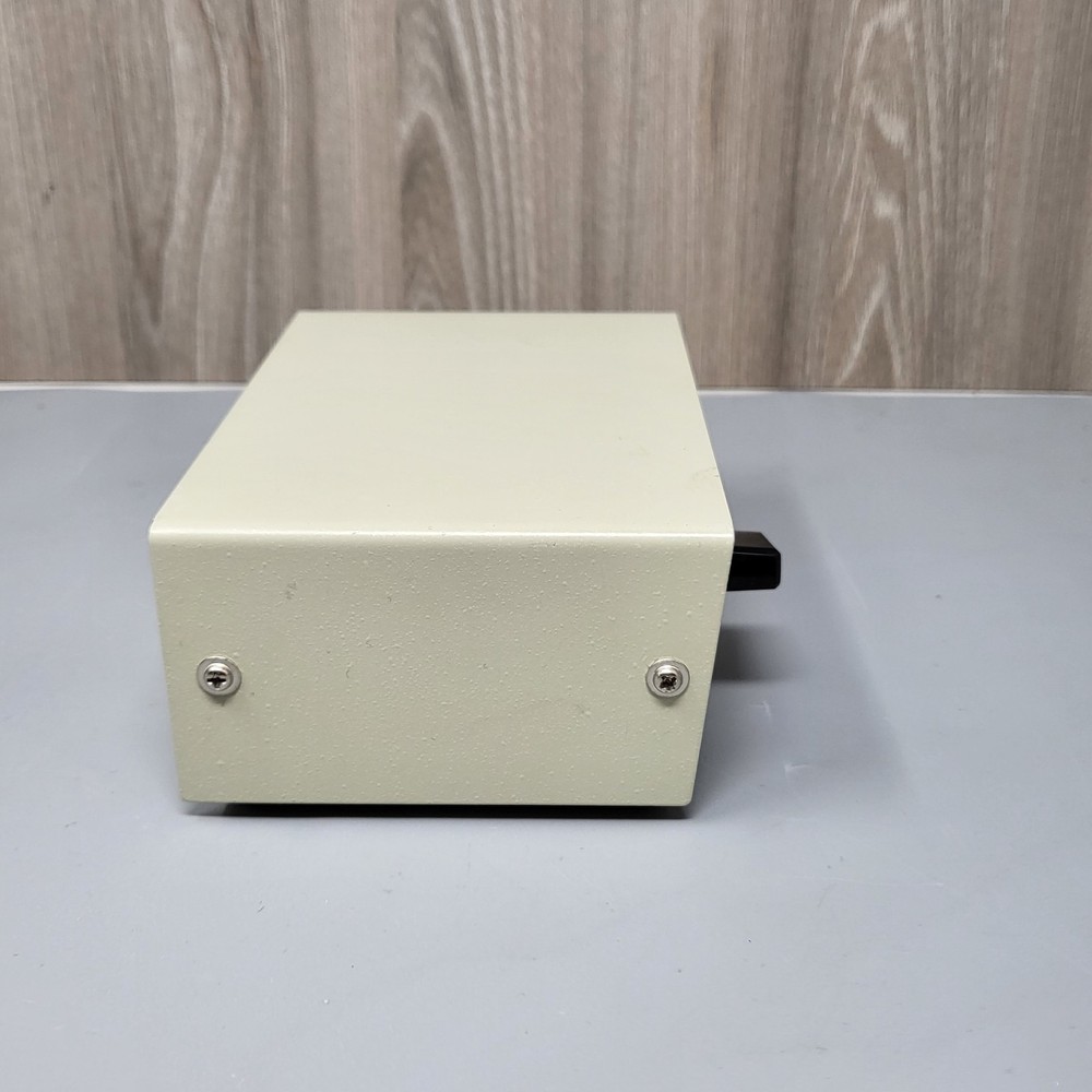 Vintage DB15 Data Switch Box A/B Manual Selector Mac IBM PC Serial Port