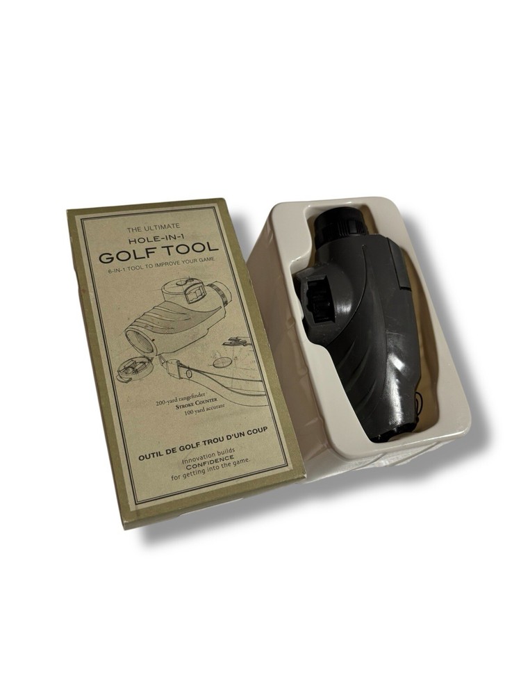 Restoration Hardware Golf Tool Range Finder 6 in 1 Multi Use Tool