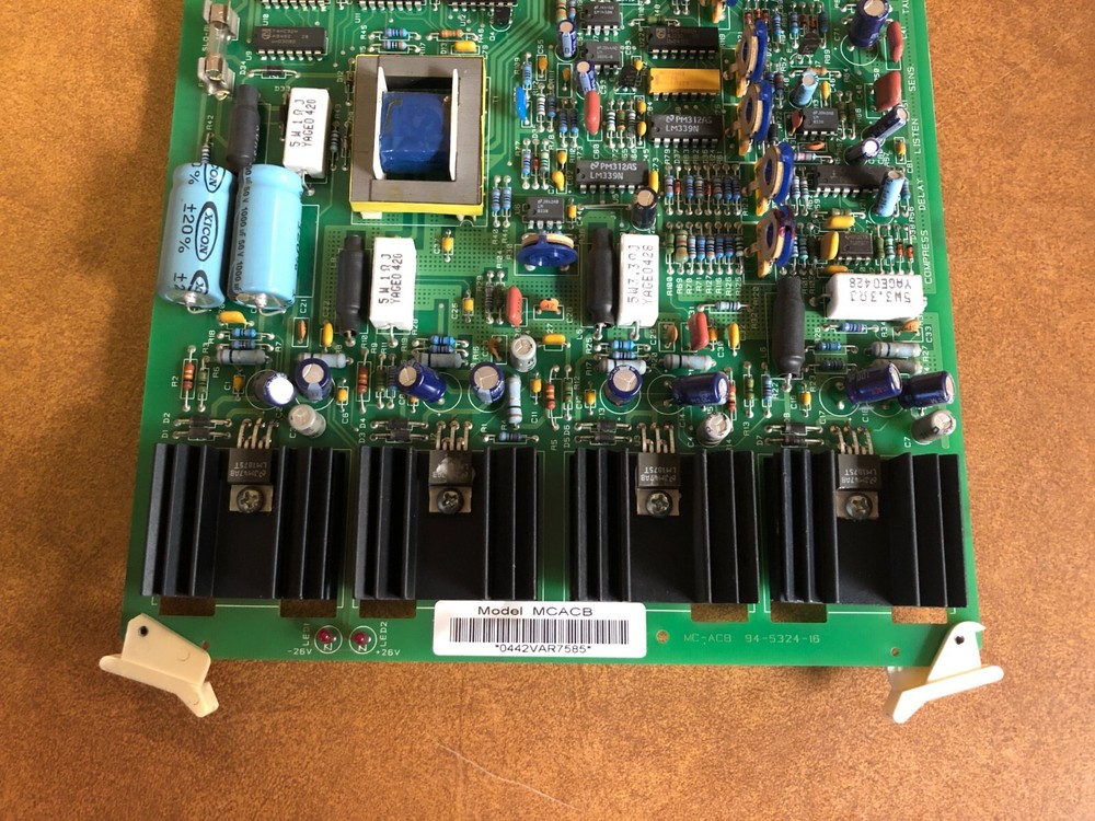 Bogen MCACB Multicom Amplifier Analog Card