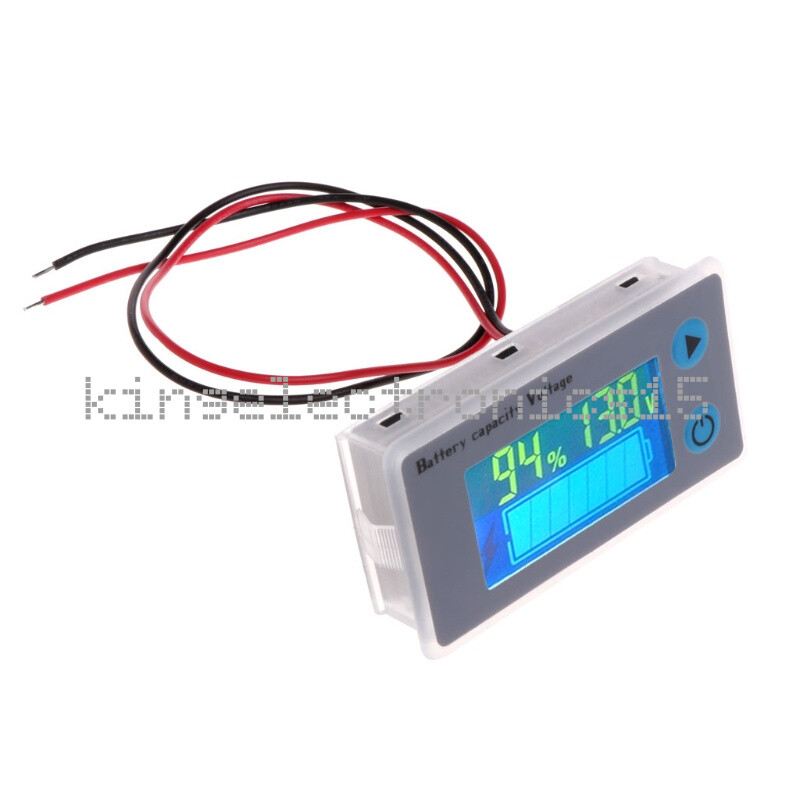 10-100V Universal Battery Capacity Voltmeter Tester LCD Lead-acid Indicator