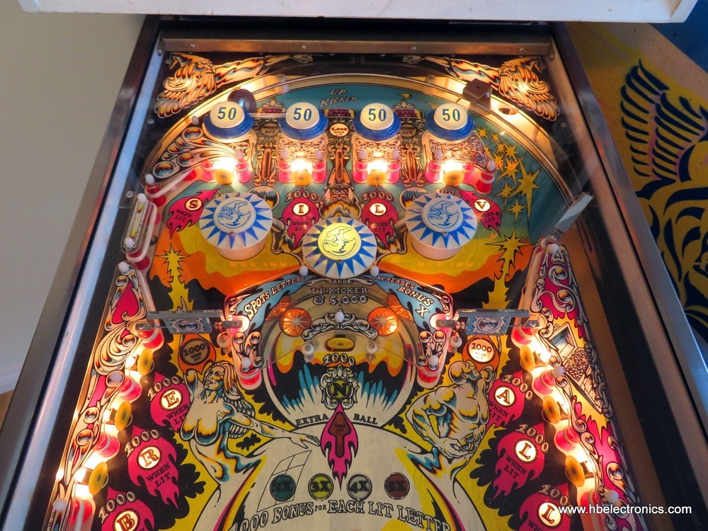 Bally Silverball Mania Pinball Machine