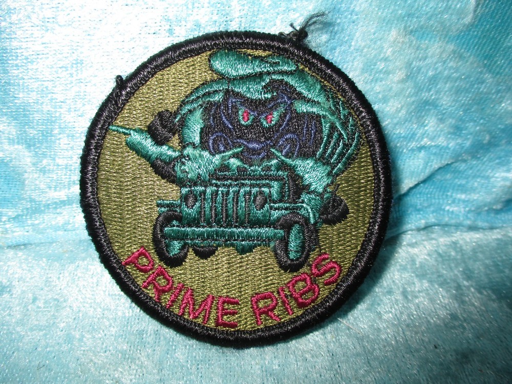 Prime Ribs Military Patch