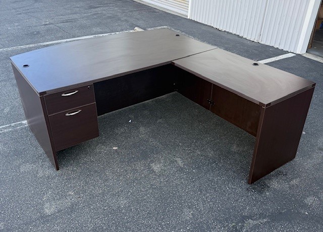 Executive L shape office desk