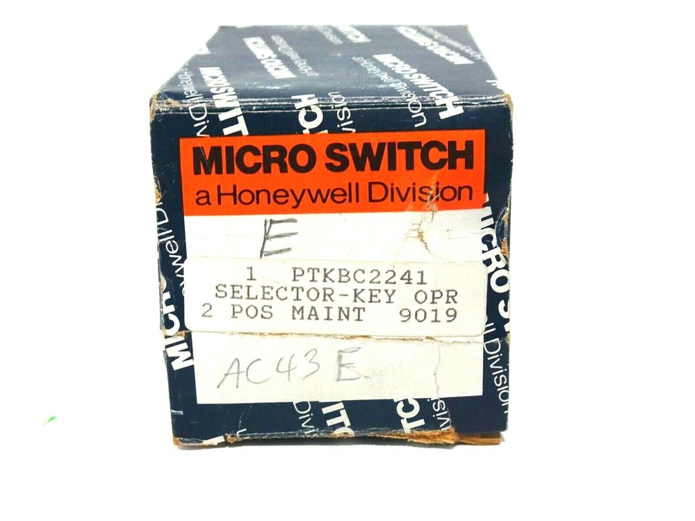 NEW HONEYWELL PTKBC2241 SELECTOR SWITCH