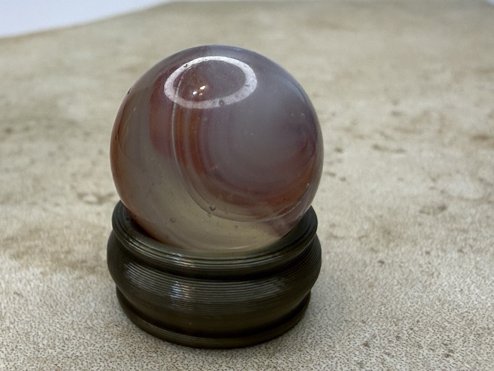 Glass Marble With Display Included lot #8342