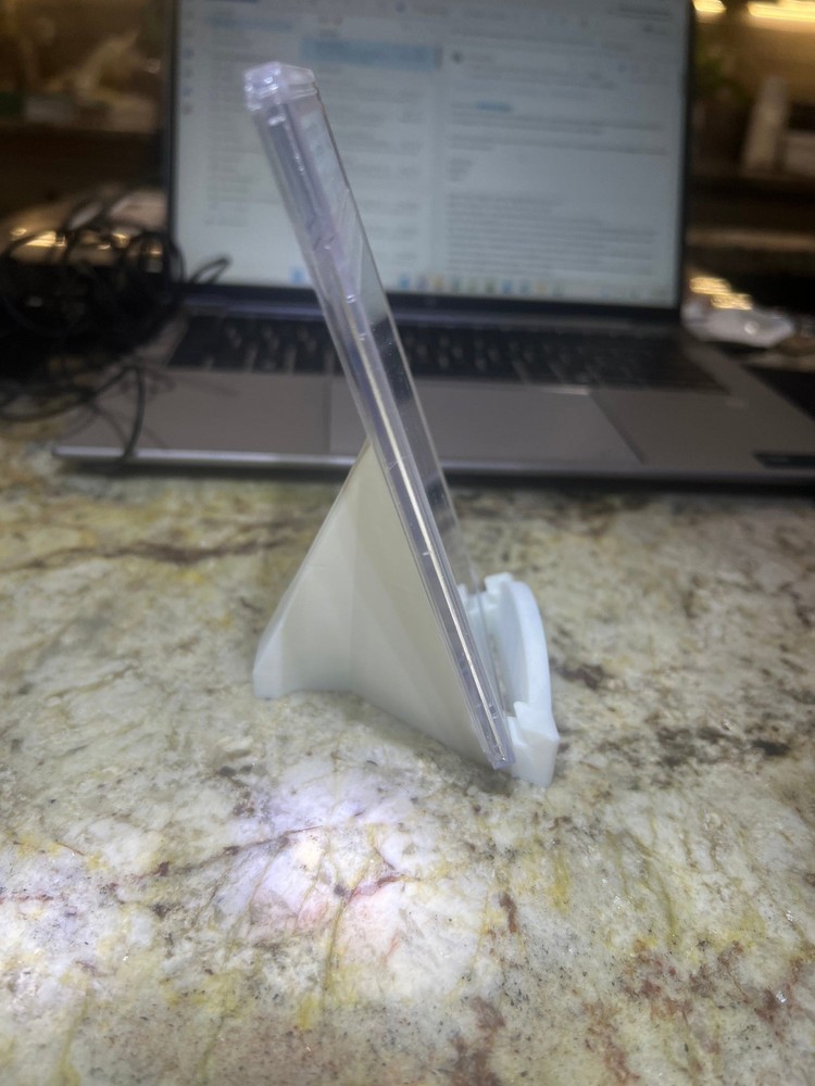 3D Printed Houston Texans Card Stand - White/Blue