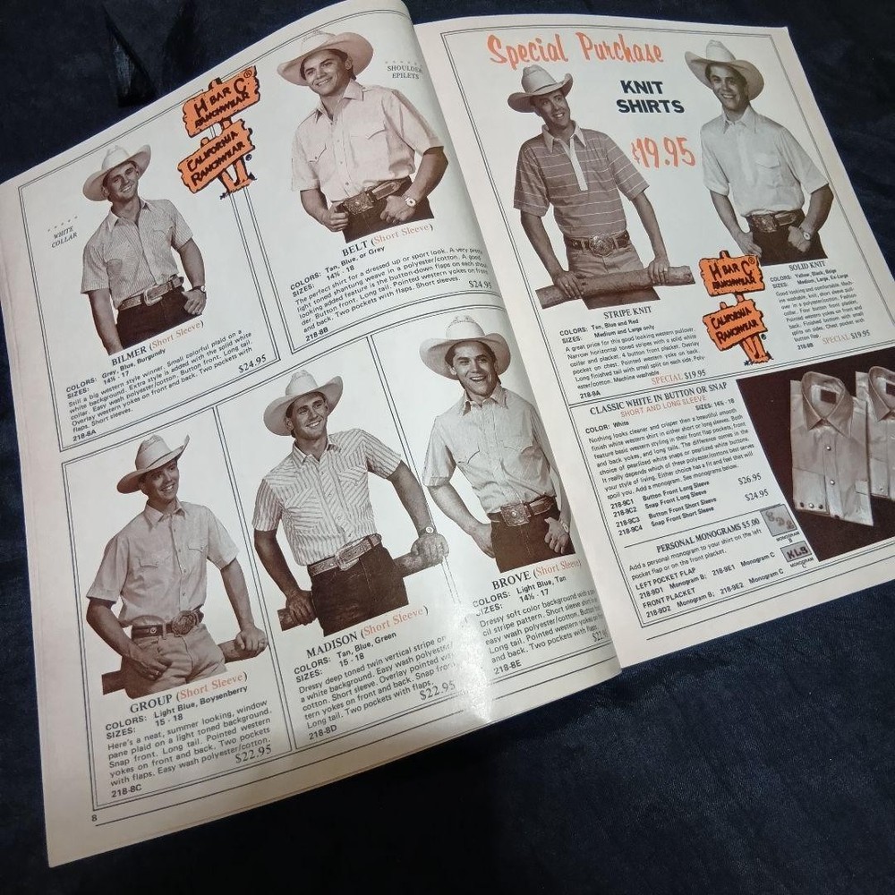 80s Western Catalog LUSKEY Levi