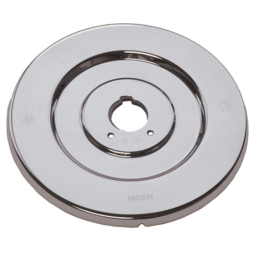 Moen Chrome Chateau Collection Replacement Escutcheon Pate for One-Handle Tub a