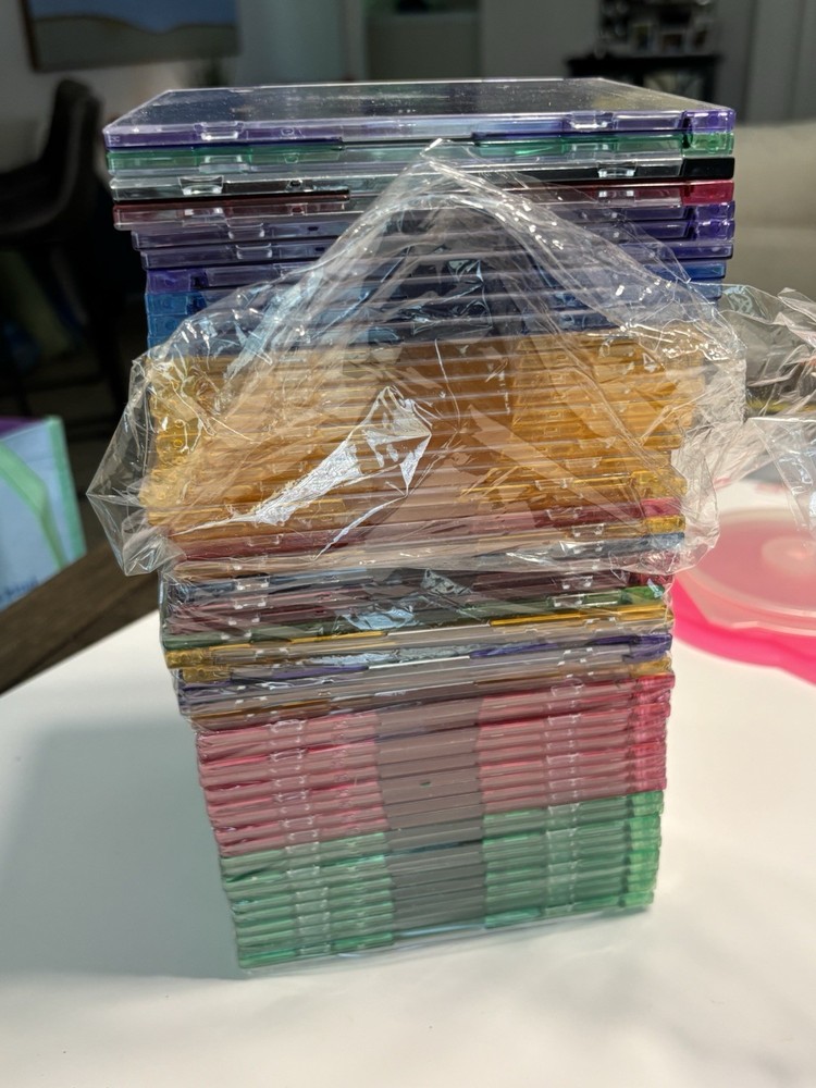 cd cases plastic jewel cases