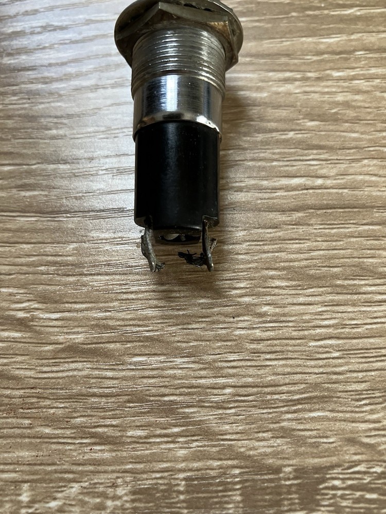 Dialco Panel Indicator Lamp Red Lens 125V