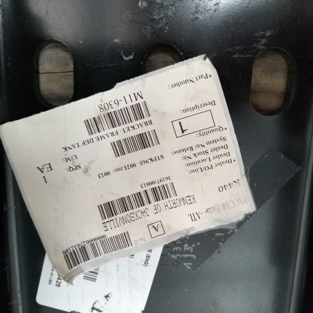 PACCAR Def Tank BRACKET M11-6308