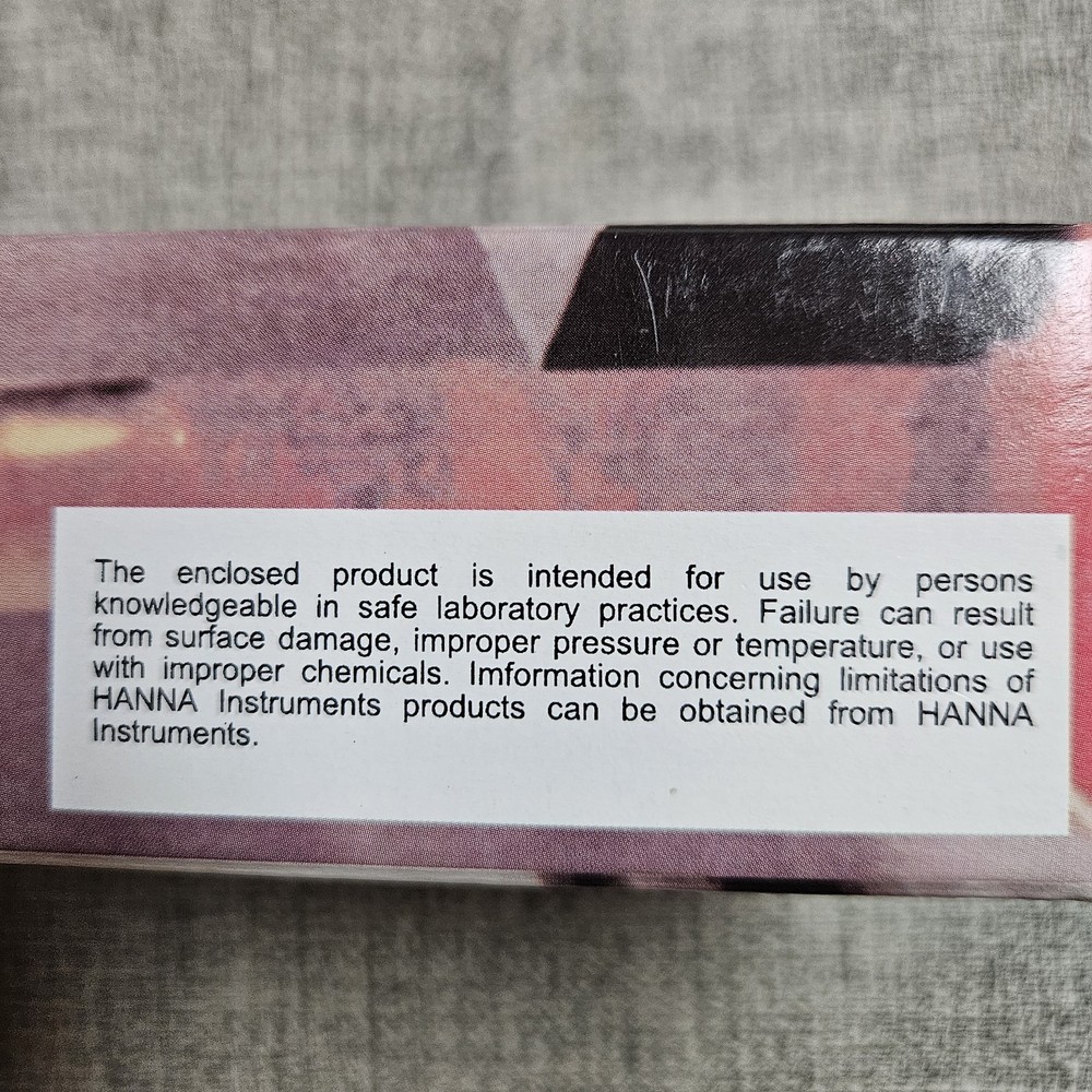 Hanna Instruments Checker Pocket Sized PH Meter Model 98103 - Tested Working