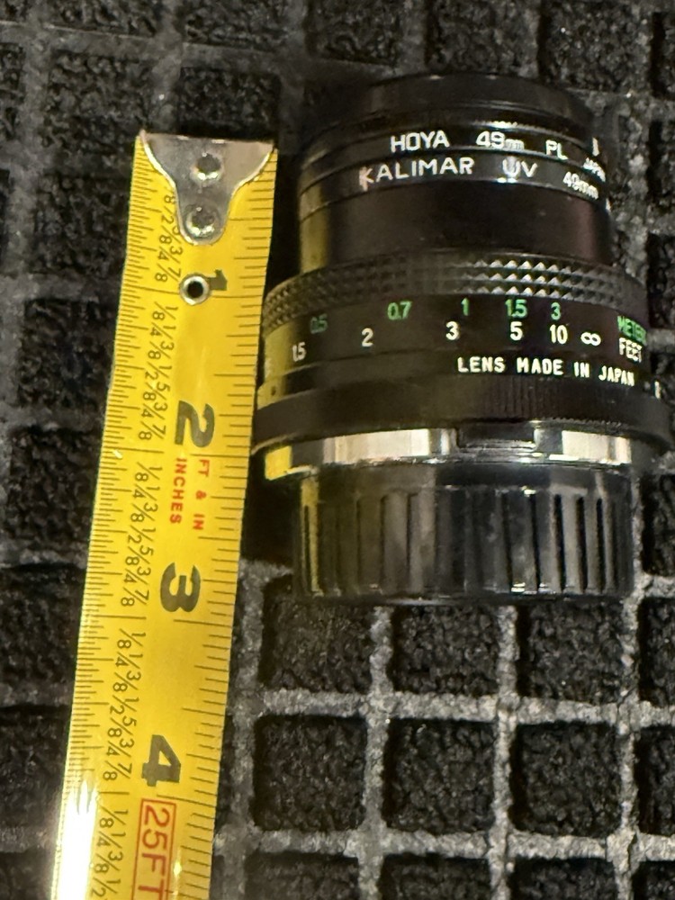 Hoya Kalimar UV 49mm Lens