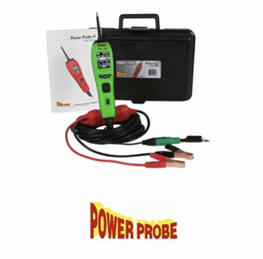 Power Probe 4 (IV) Diagnostic Circuit Tester Kit Green