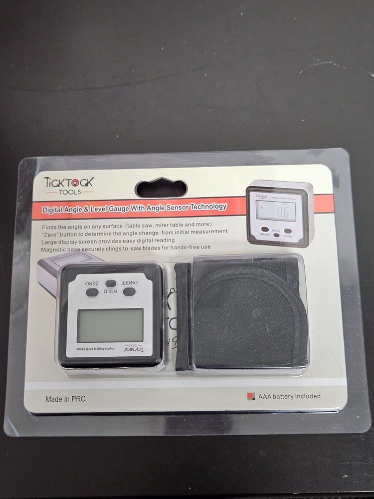 Digital Angle & Gauge Level With Angle Sensor Technology