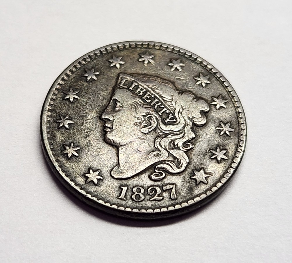 1827 Large Cent – Nice F/VF