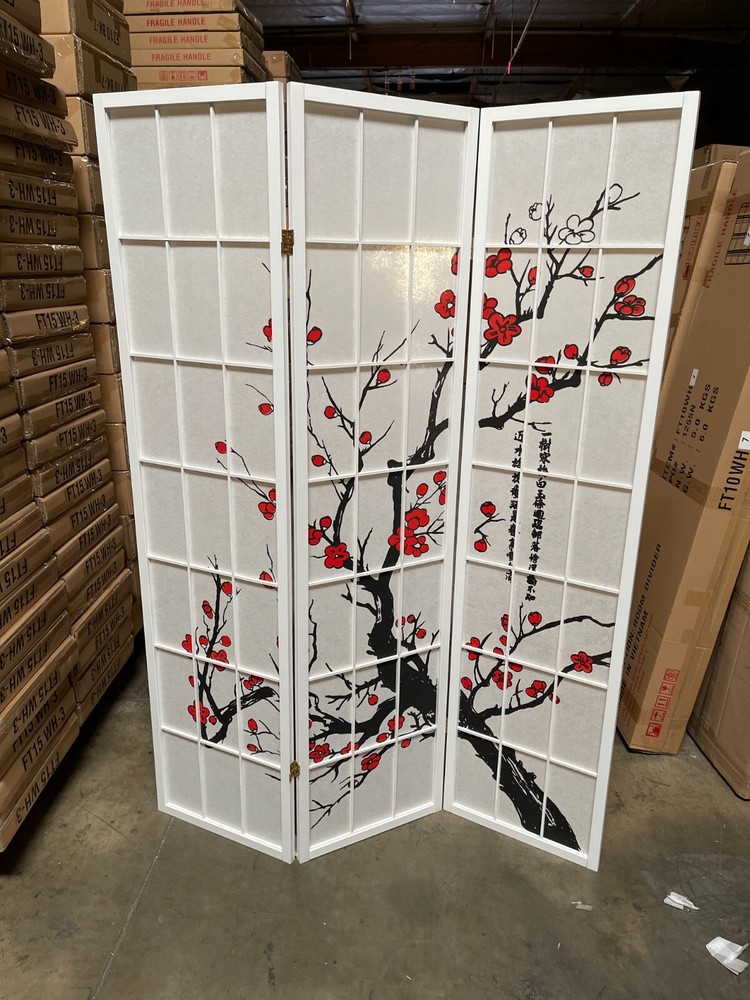 Plum Blossom Design Room Divider panel ( free shipping )