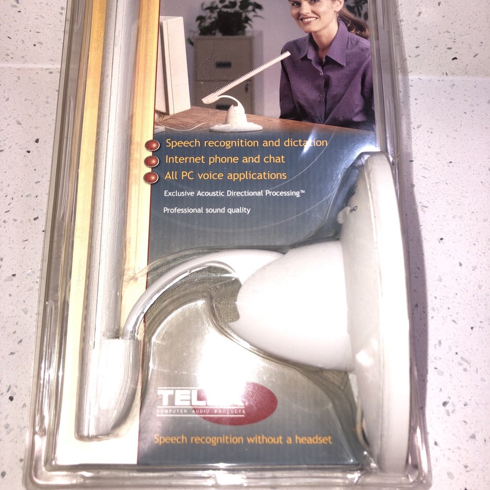 Telex Desktop Computer Freestanding Microphone M- 60 Audio Products