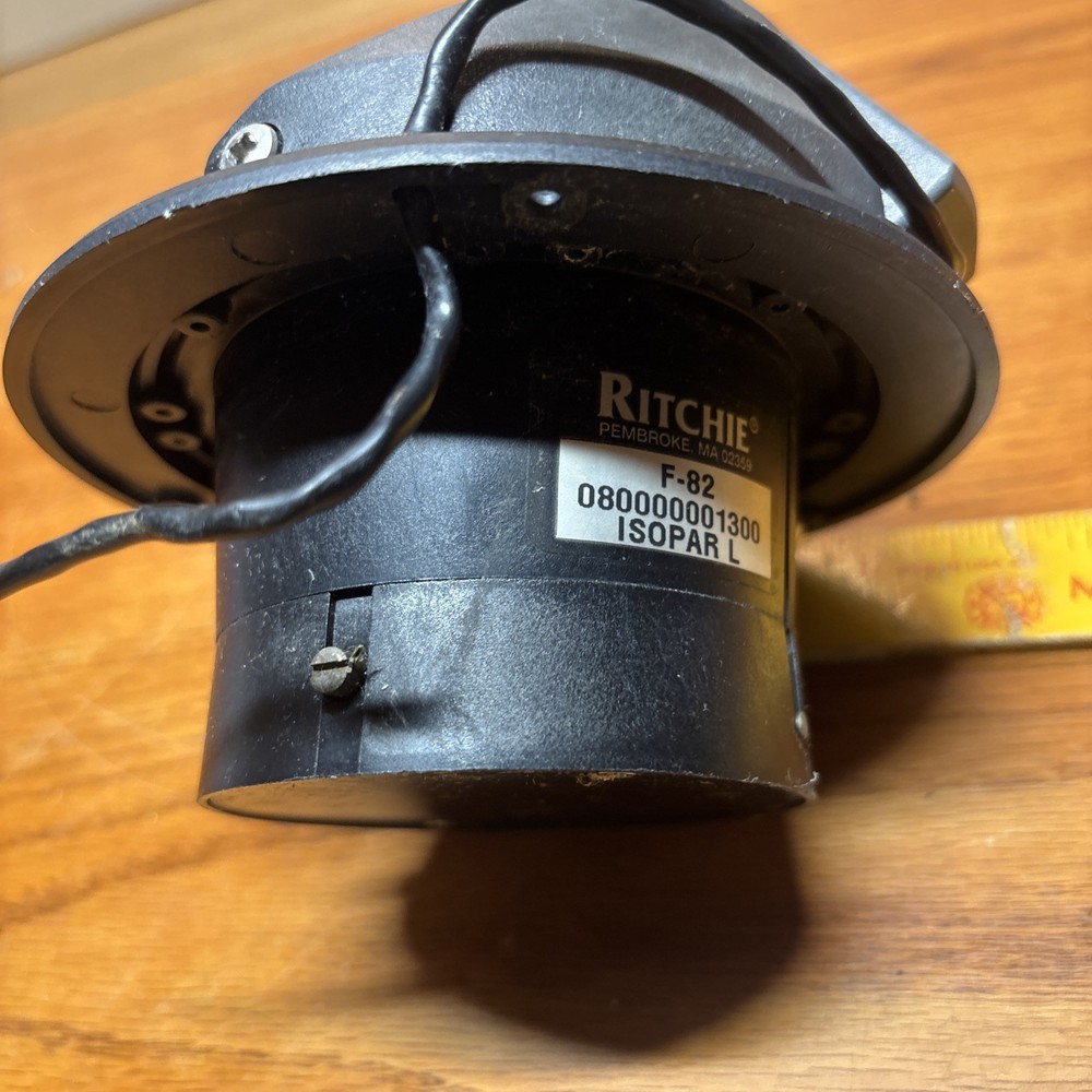 Ritchie Compass, Flush Mount, 3" Dial, Black F-82