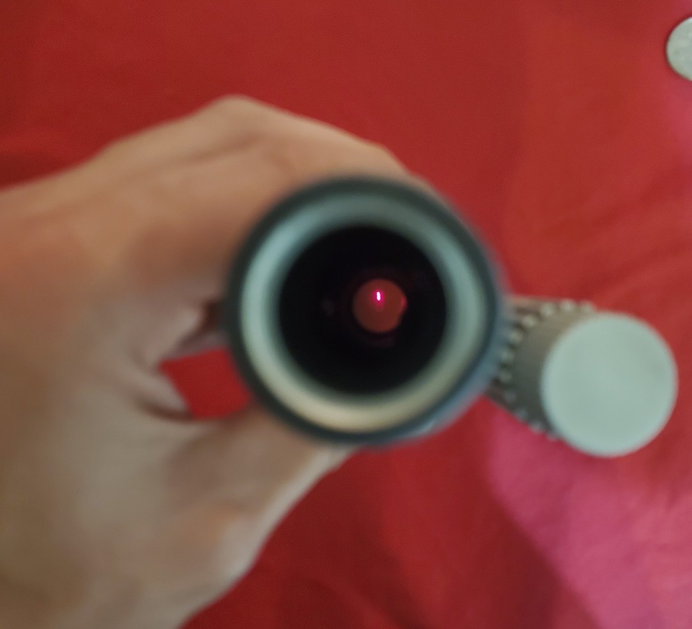 Retro Aimpoint 2000 Silver Red Dot Sight Black Hawk Down Gothic Serpent Vintage