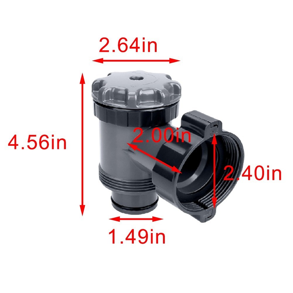 For Coleman Plunger Valve Filter Pump Cost-Effective Solution Easy Installation