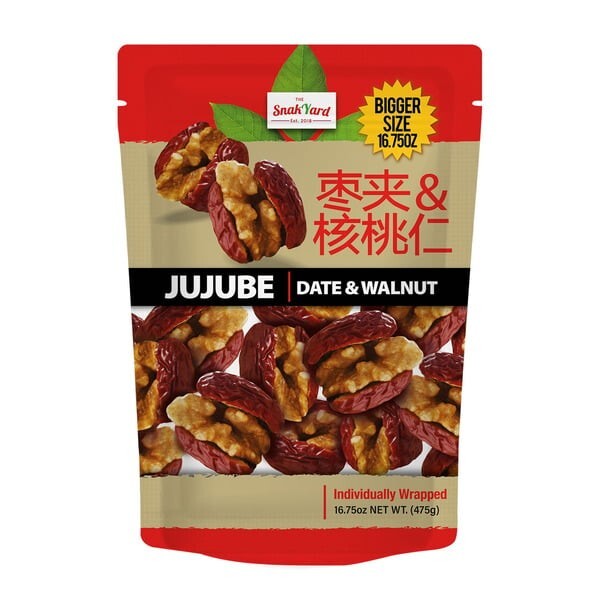 Snak Yard Jujube Walnut In Date 16.75 oz