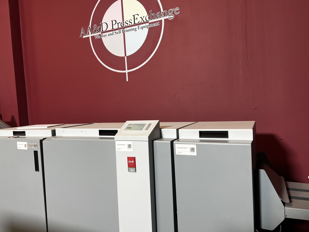 Low meter 57k Oce BLM 200 bookletmaker !Video!