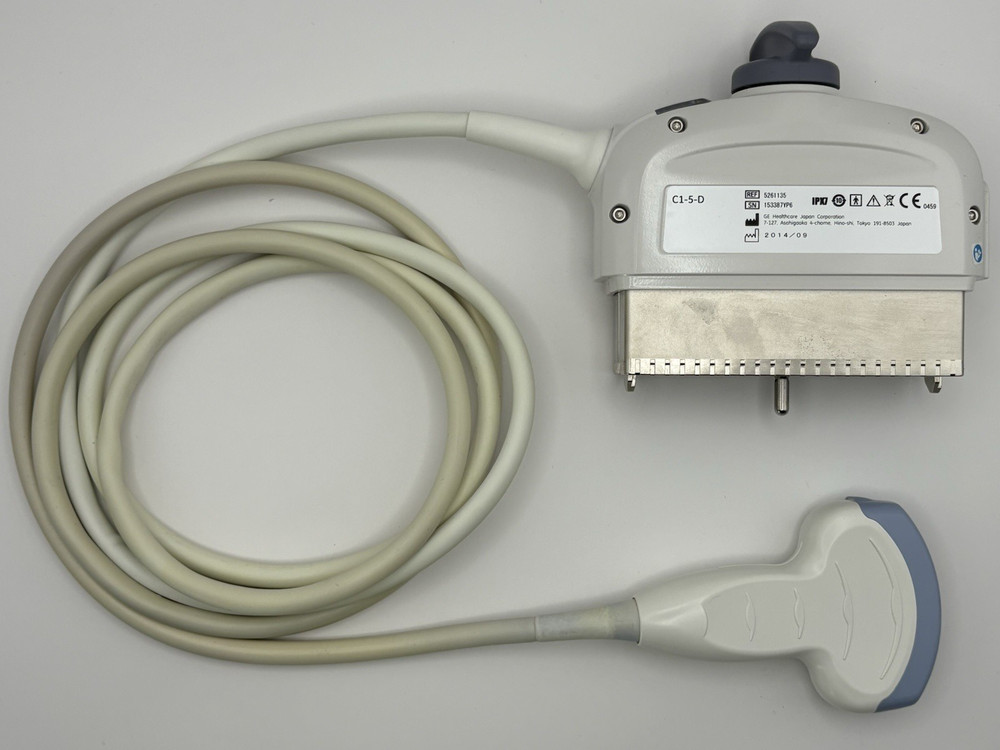 GE C1-5-D Convex Array Transducer | Tested | 30-Day Warranty