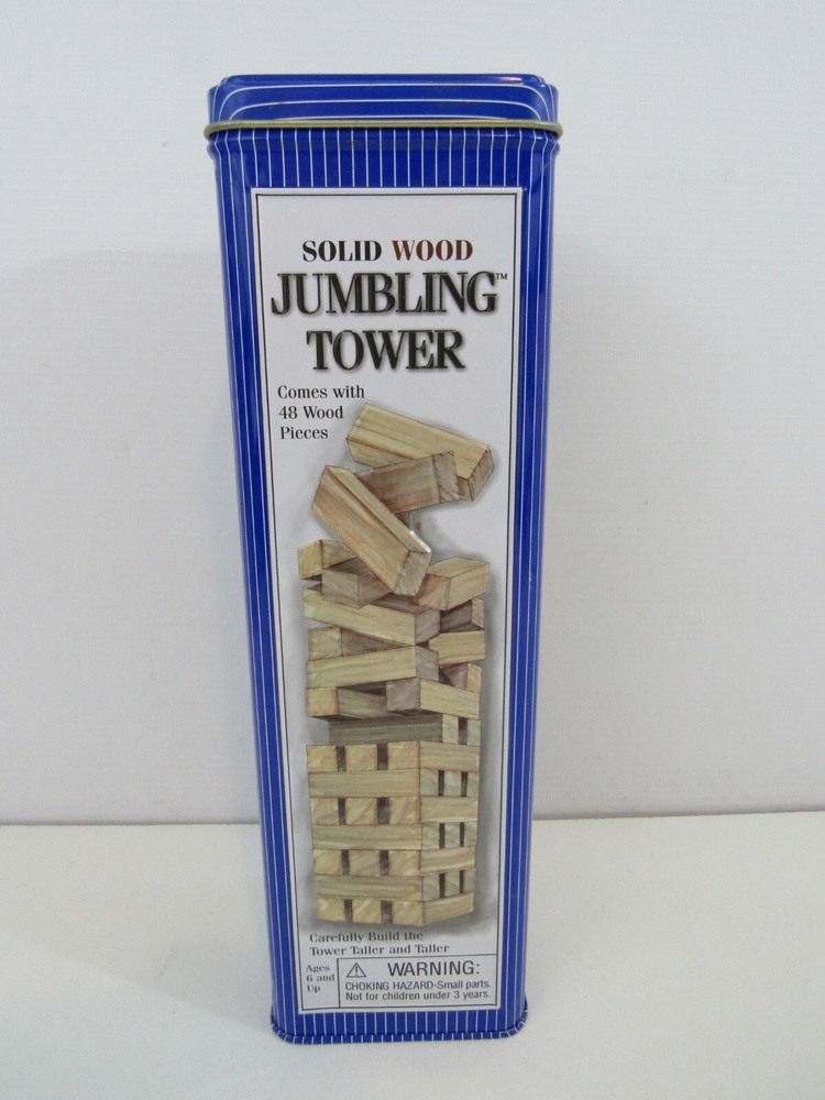 Cardinal Solid Wood Jumbling Tower 48pcs.  (Pg90E)