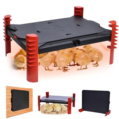 200W Chick Brooder Heater Plate, 2-in-1 Adjustable Radiant Brooder 200Watts