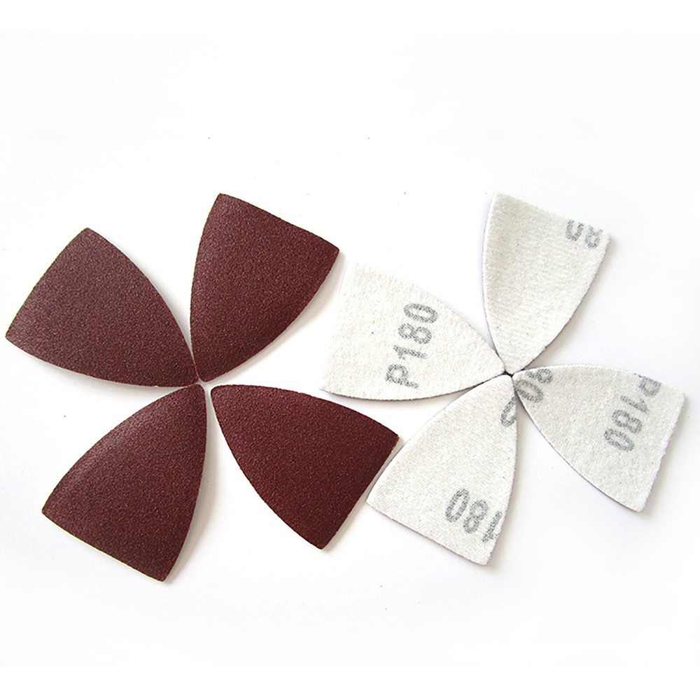 Sanding Sheets Hook and Loop Mouse Sanding Pads Sander Paper Triangle Discs