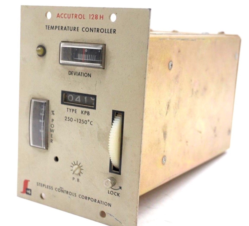 USED STEPLESS CONTROLS CORPORATION 8182301 TEMPERATURE CONTROLLER TYPE KPB