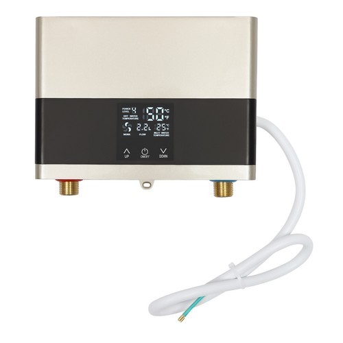 110V Mini Electric Tankless Hot Water Heater Constant Temperature Remote Control