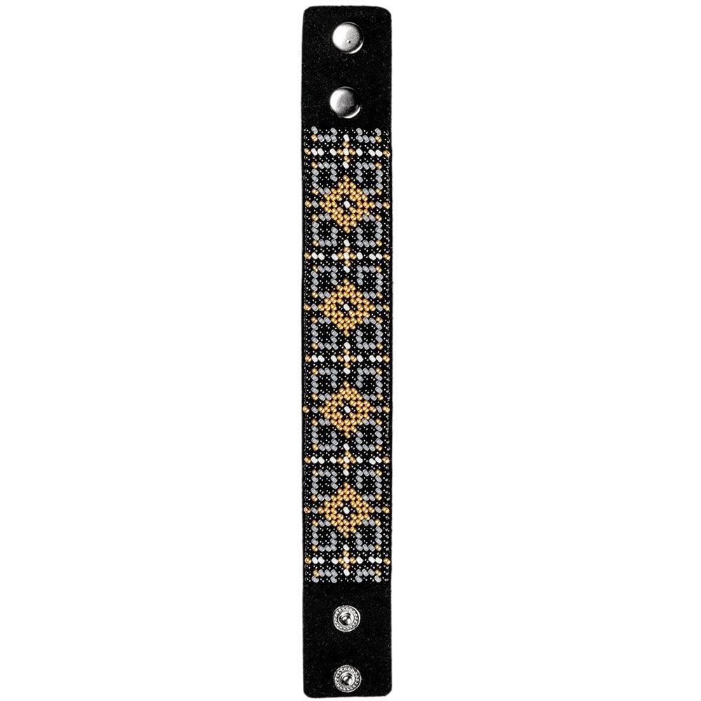 Bead embroidery kit on artificial leather FLBB-022