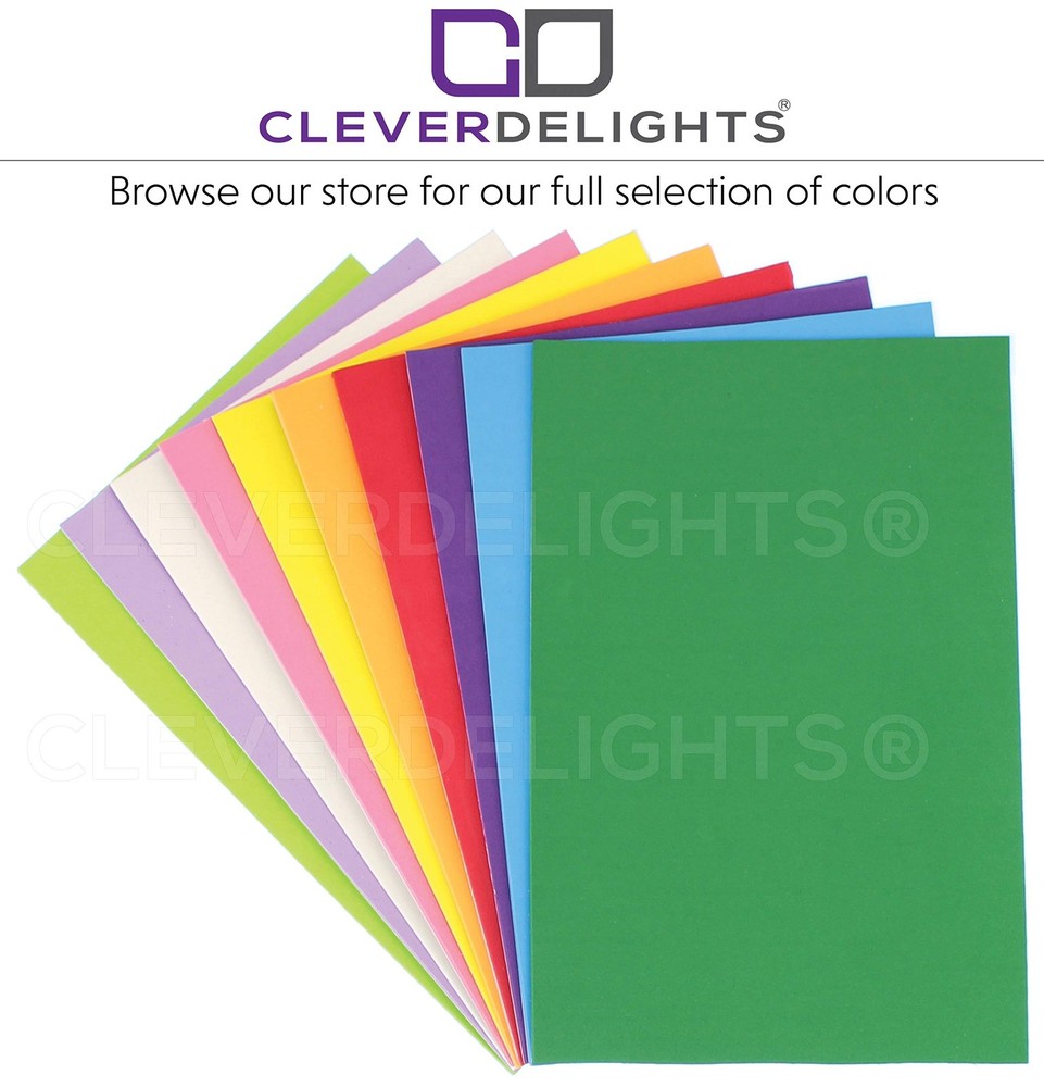10 Pack 8x12 inch White Foam Sheets Large Self Adhesive Craft Sheets DIY