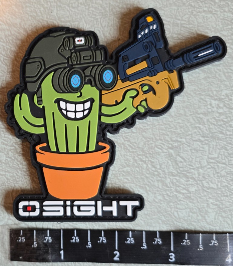 Shot 🎯 Show 2026 Osight “Cactus Operator” Patch/Hook & Loop, New!