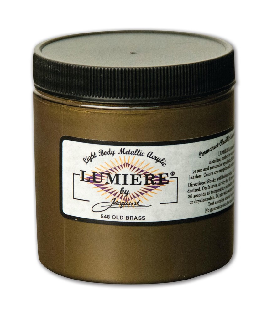 Lumiere Fabric Paint Old Brass