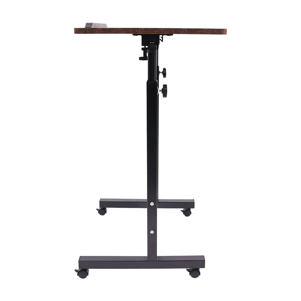 Portable Presentation Podium Rolling Computer Stand with brake Height Adjustable
