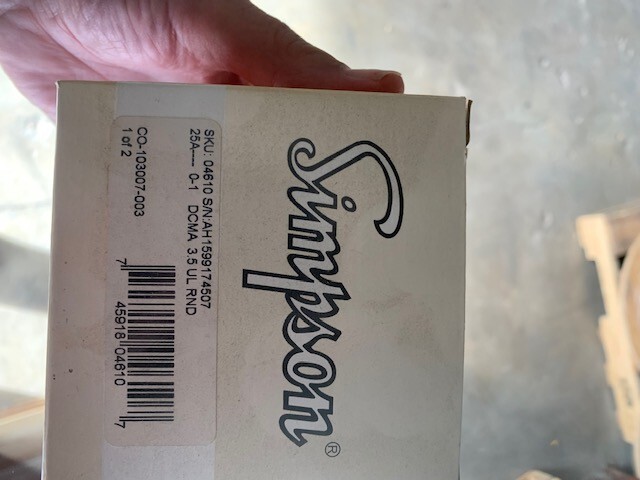 04610 SIMPSON METERS