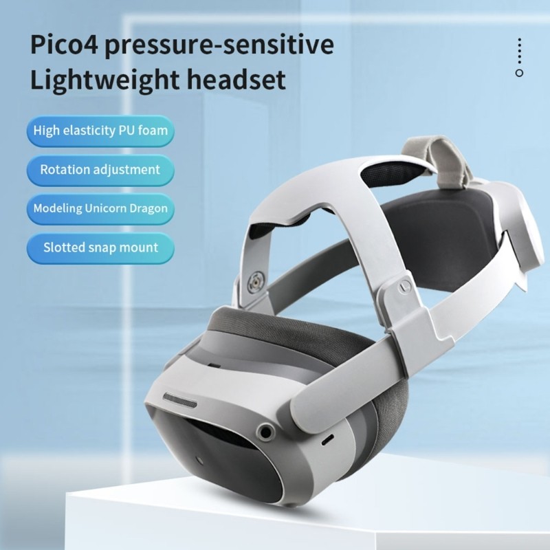 Adjustable VR Headstock Decompression Head Strap for Pico 4 VR Headsets