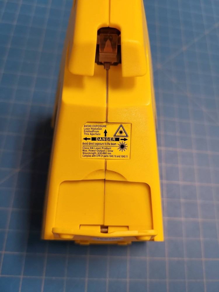 Strait-Line Intersect Laser Level Tool Yellow Compact Projector Alignment