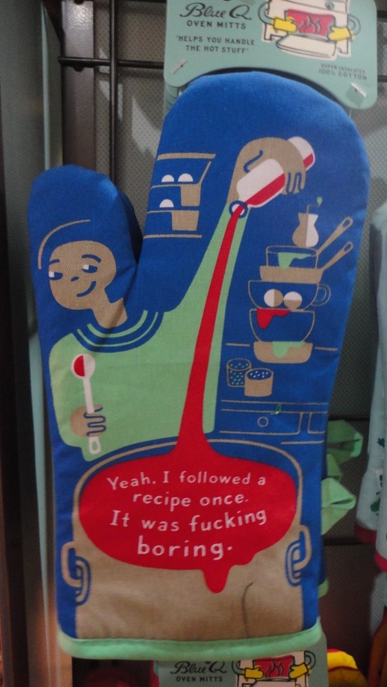 Oven Mitt - Follow recipe .. fu@king boring